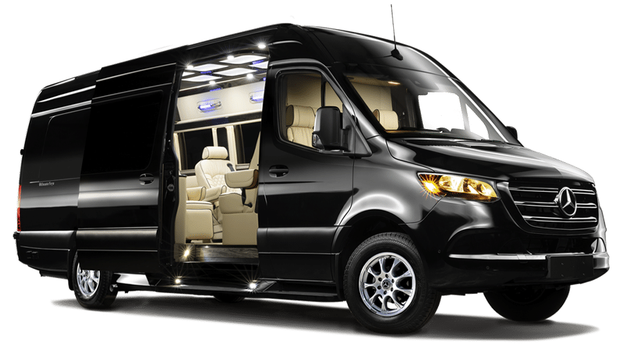 Black MPV's for transportation in London