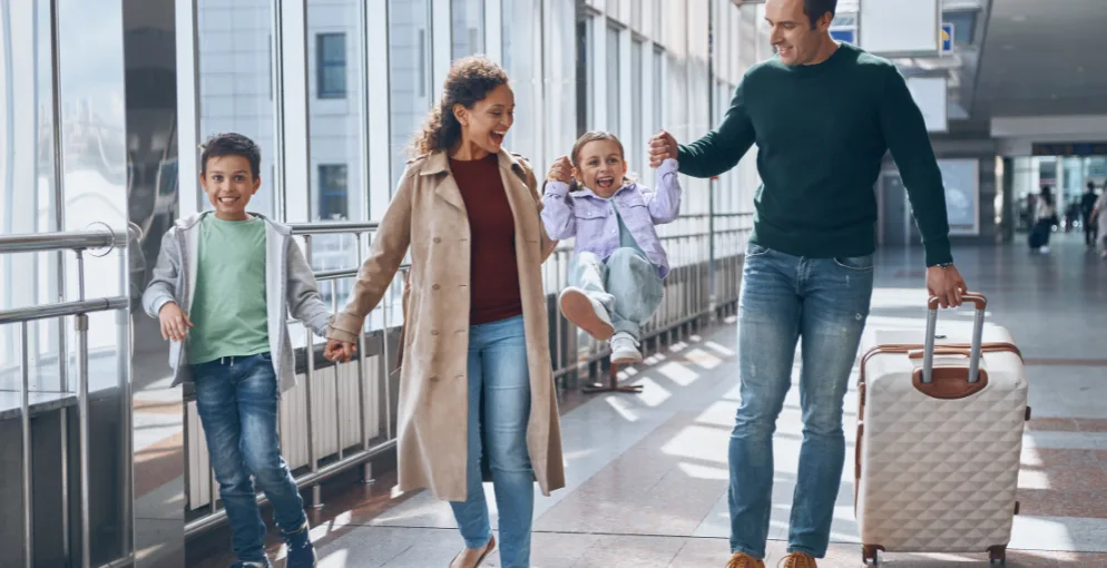 family airport transfer in London